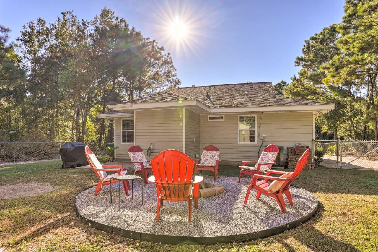Waveland Getaway With Fire Pit Less Than 1 Mi To Beach! Extérieur photo