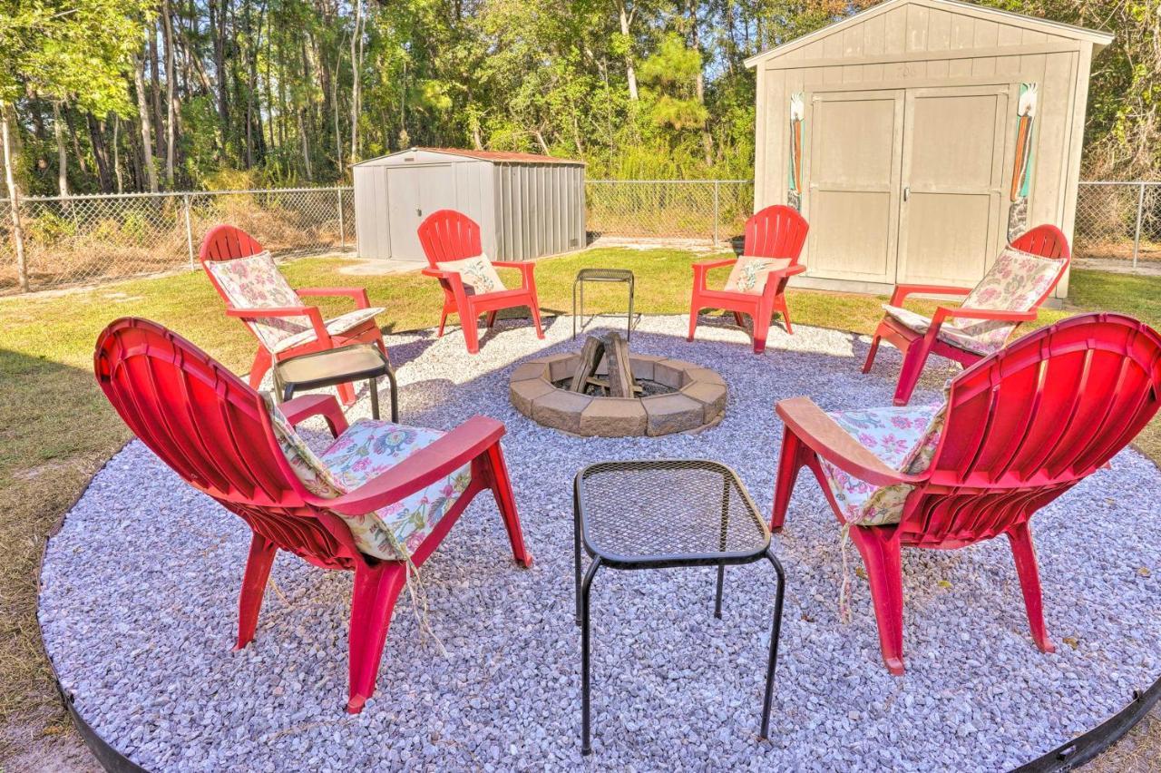 Waveland Getaway With Fire Pit Less Than 1 Mi To Beach! Extérieur photo